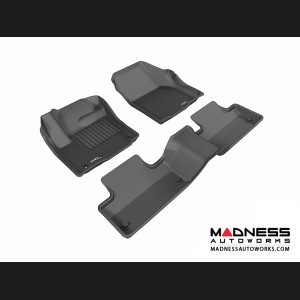 Land Rover Range Rover Evoque Floor Mats (Set of 3) - Black by 3D MAXpider